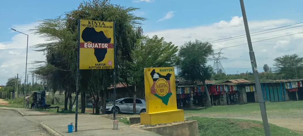 Equator Crossing Marker Nanyuki