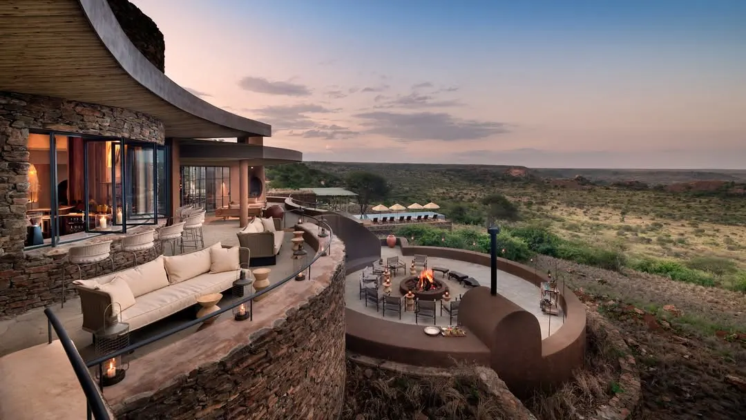 outside view from suyian lodge laikipia