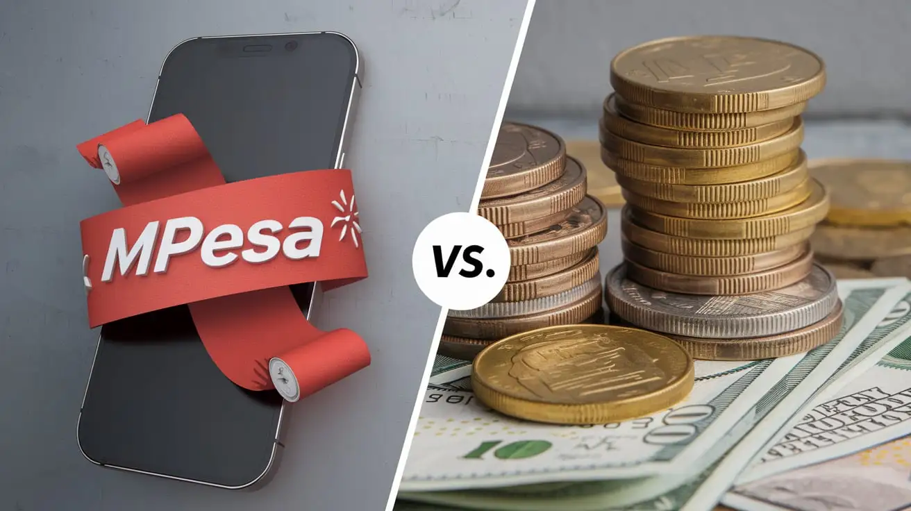 mpesa vs. cash payment for tourists in kenya