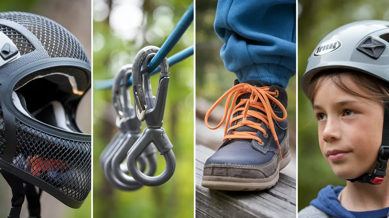 Safety gear used at Burudani Adventure Park Limuru