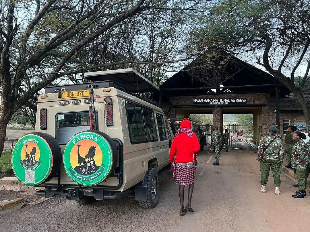 Sekenani gate for Masai Mara