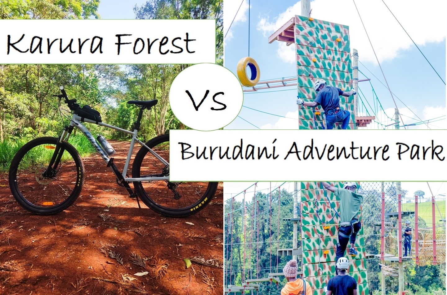 Karura Forest vs. Burudani Adventure Park Limuru